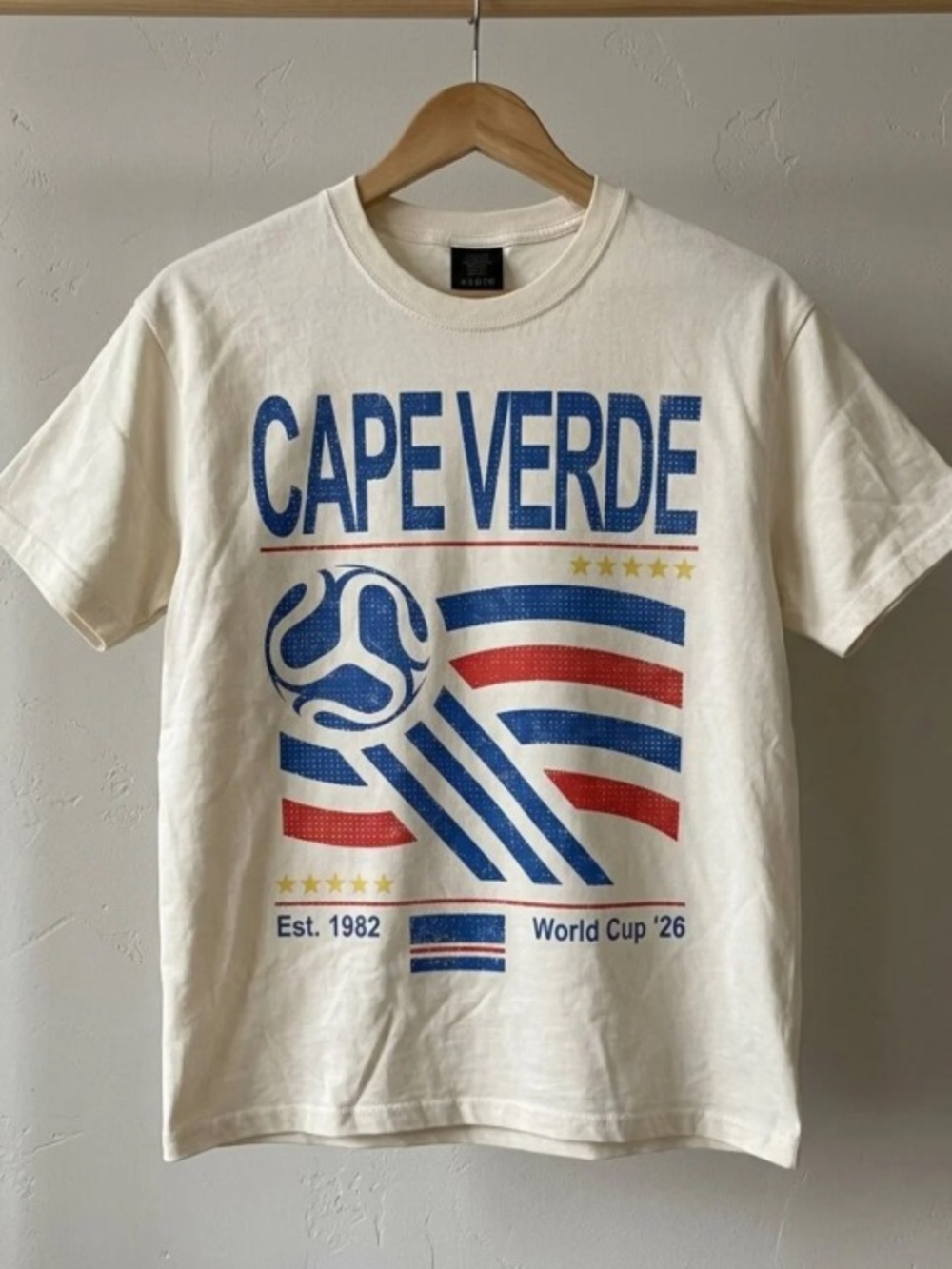 Cape Verde World Cup '26 Graphic Tee - White